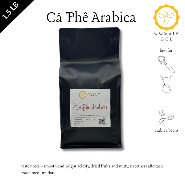 GossipBee Ca Phe Finest Arabica Robusta Vietnamese Specialty Coffee Beans