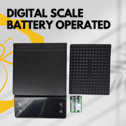 Digital Scale Battery Operated & USB-C Rechargable
