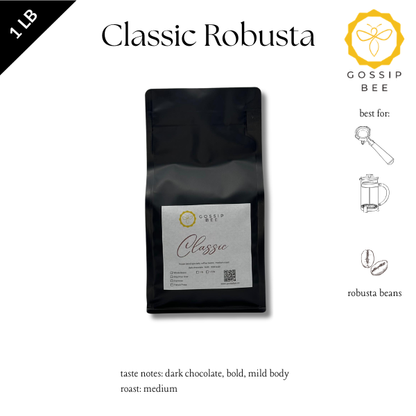 GossipBee Premium House Blend Signature Arabica Classic Robusta Specialty Coffee Beans