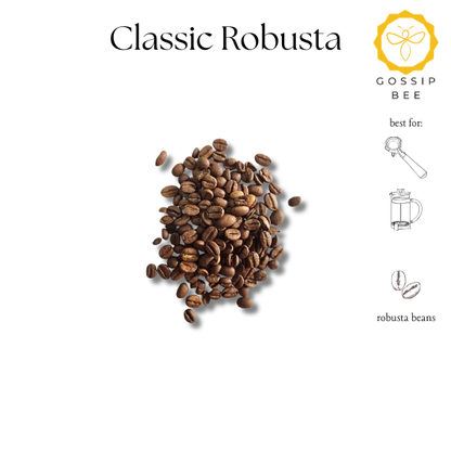 GossipBee Premium House Blend Signature Arabica Classic Robusta Specialty Coffee Beans