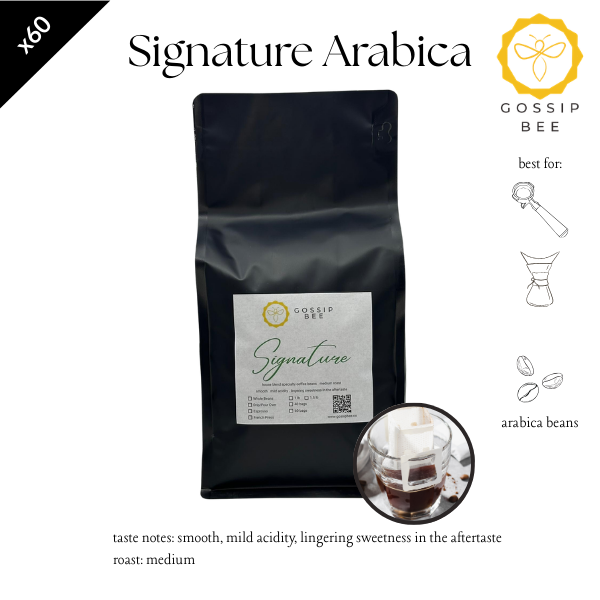 GossipBee Premium House Blend Signature Arabica Classic Robusta Specialty Coffee Beans