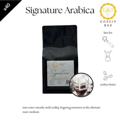 GossipBee Premium House Blend Signature Arabica Classic Robusta Specialty Coffee Beans