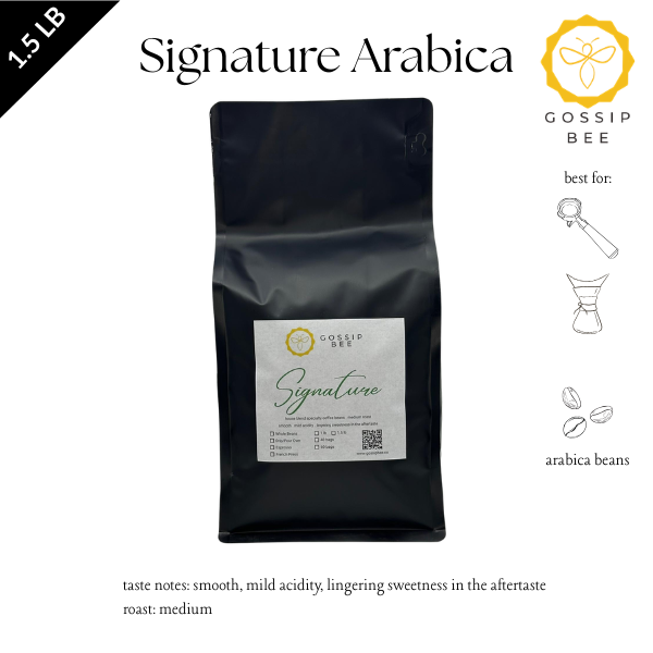 GossipBee Premium House Blend Signature Arabica Classic Robusta Specialty Coffee Beans