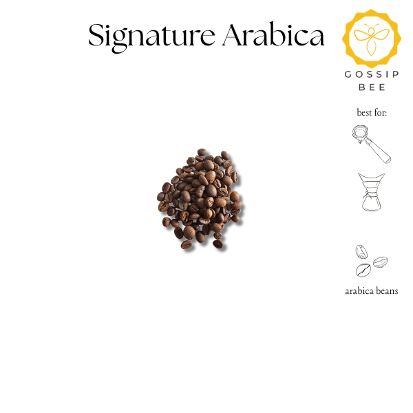 GossipBee Premium House Blend Signature Arabica Classic Robusta Specialty Coffee Beans