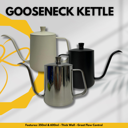 GossipBee GooseNeck Kettle 350ml & 600ml