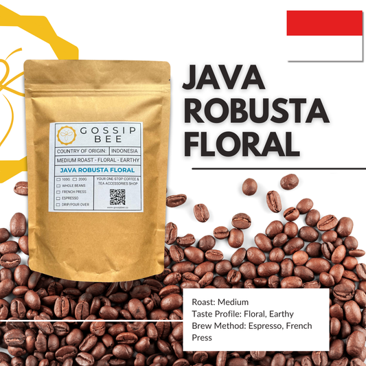 GossipBee's Indonesia Robusta & Arabica Coffee Beans