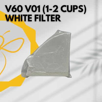 GossipBee V60 Natural White Filter Paper
