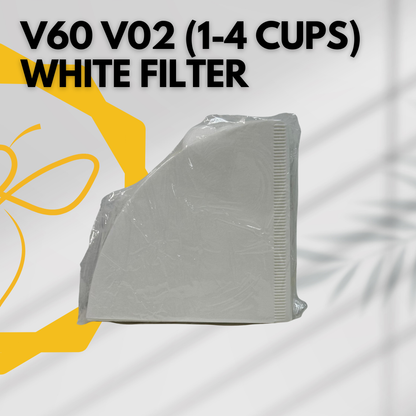 GossipBee V60 Natural White Filter Paper