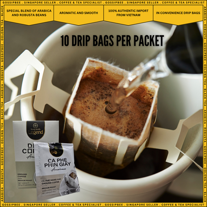 Trung Nguyen Legend Ce Phe Phin Giay Americano Drip Bags