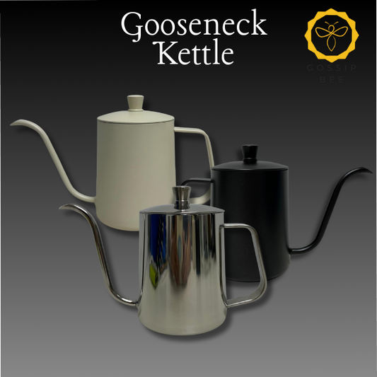GossipBee GooseNeck Kettle 350ml & 600ml